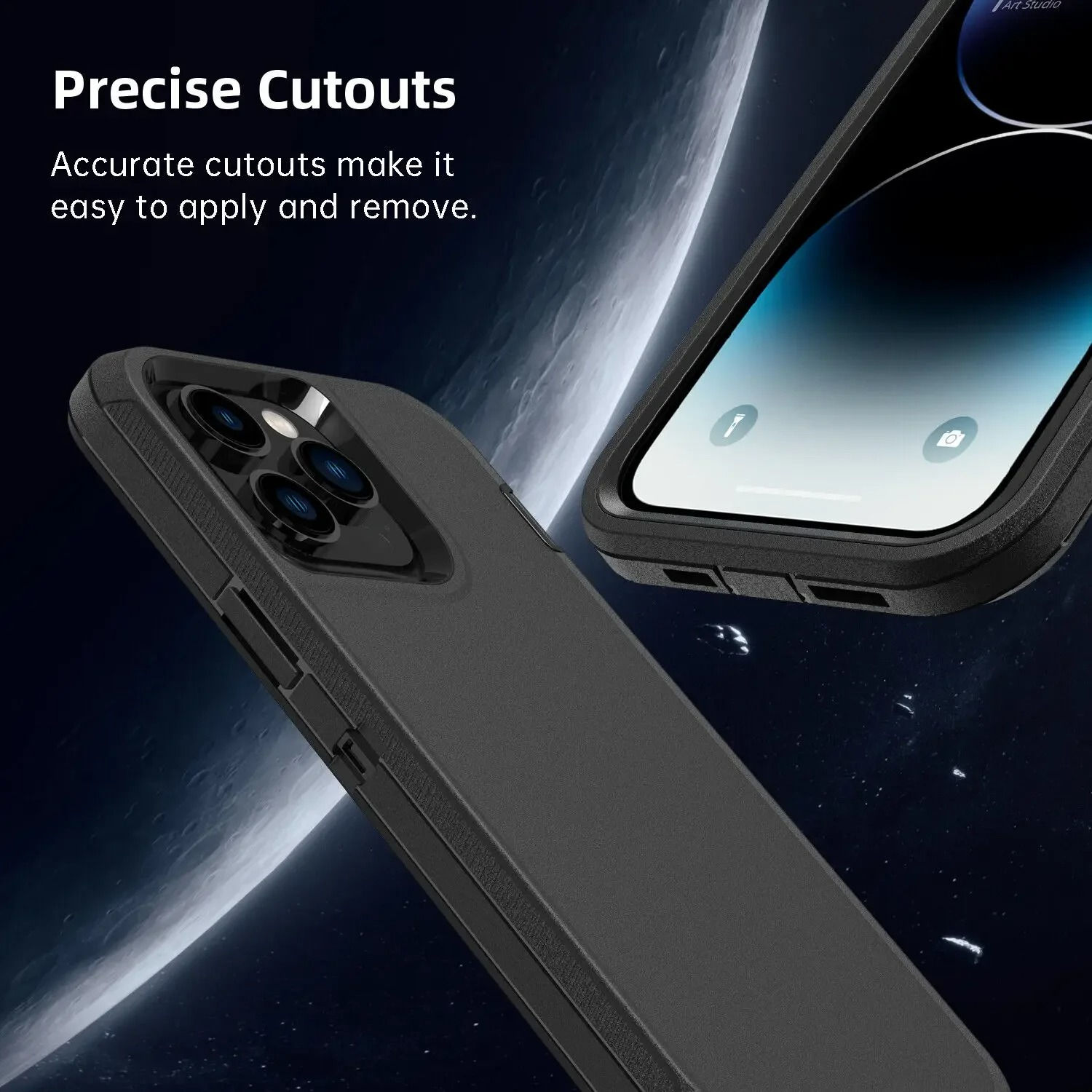 iPhone Case iPhone 17 Pro Max / Black Red ZenithXCase