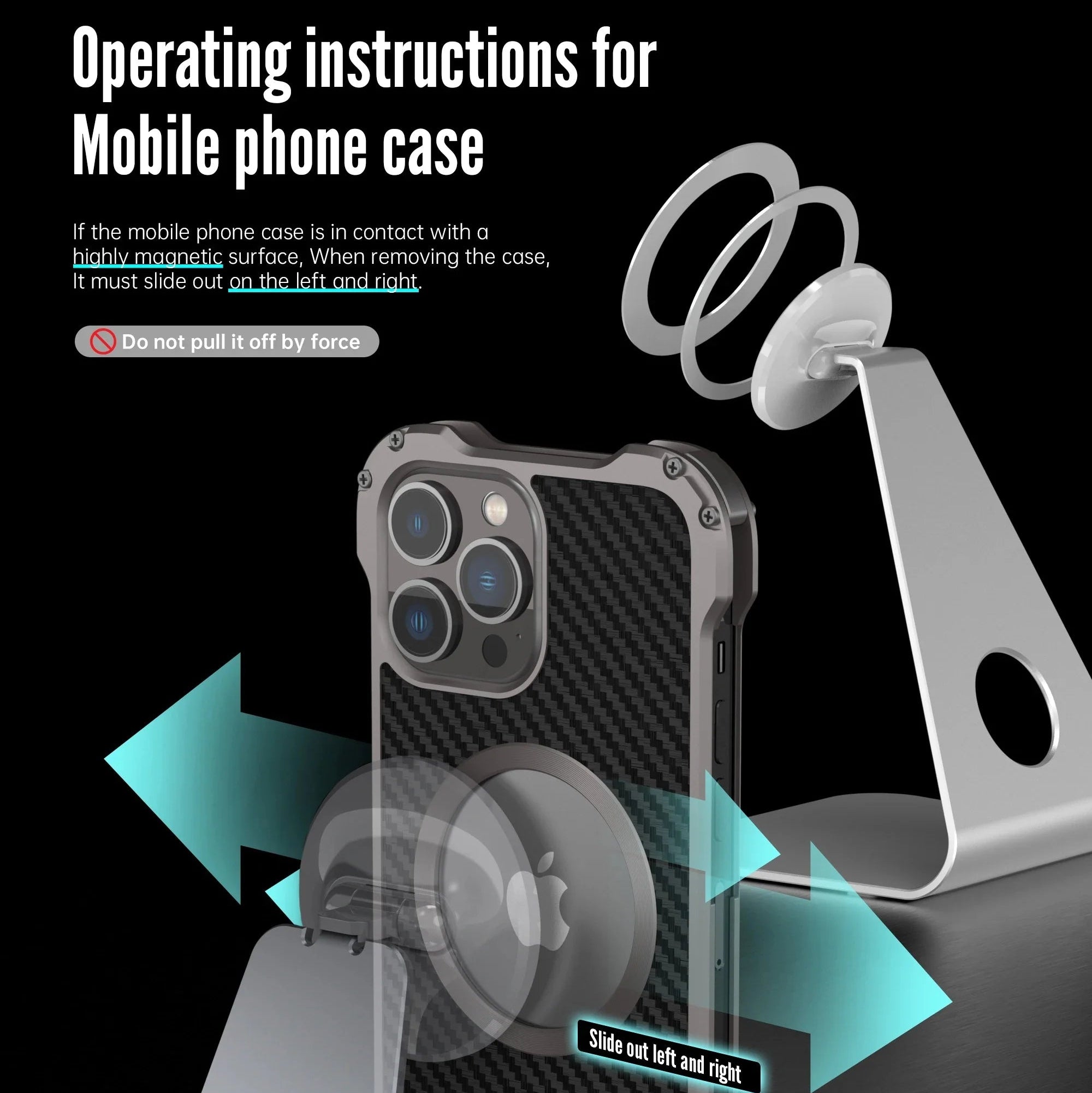 iPhone Case iPhone 17 Pro Max / Black NovaXCase