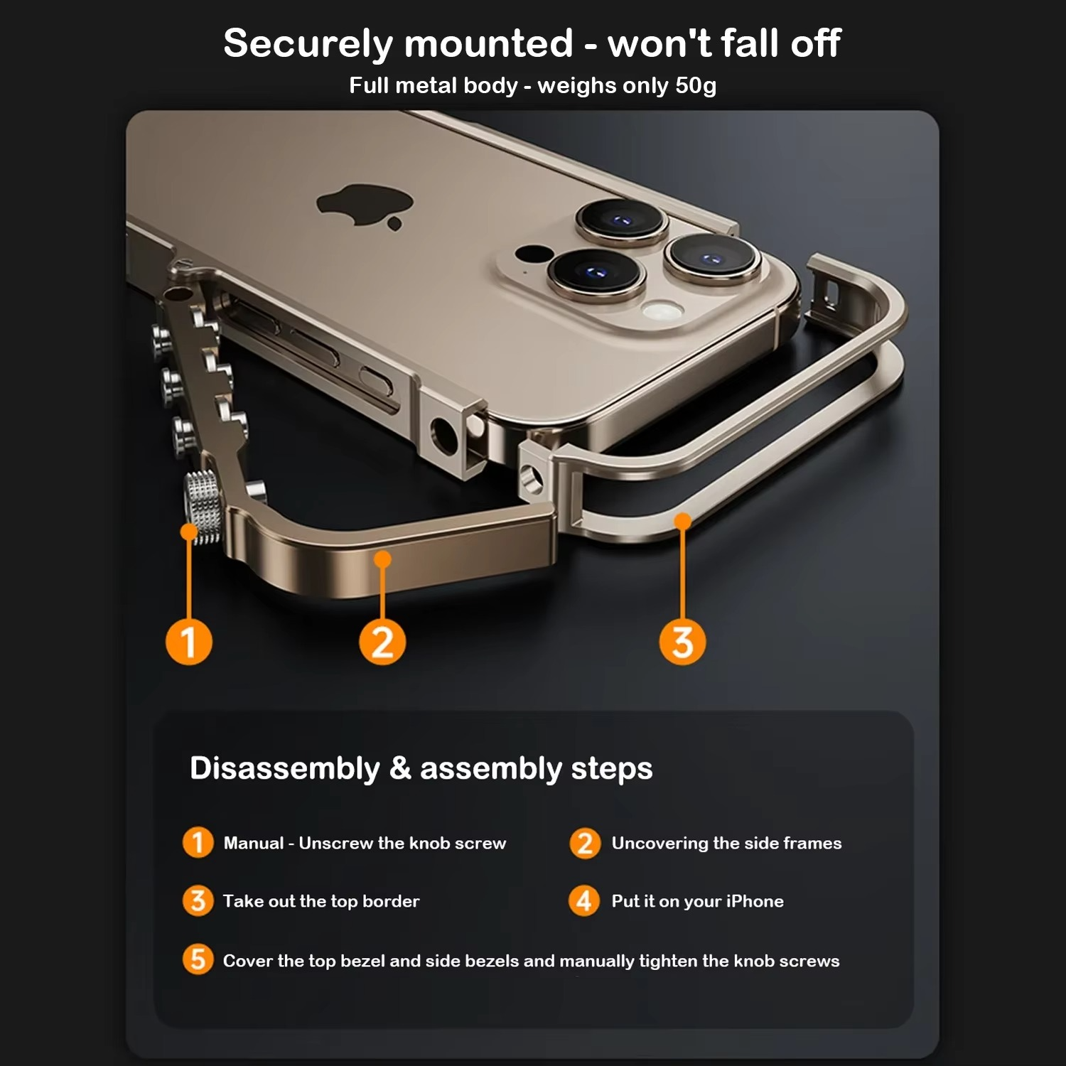 iPhone Case iPhone 17 Pro Max / Black ZenithXCase