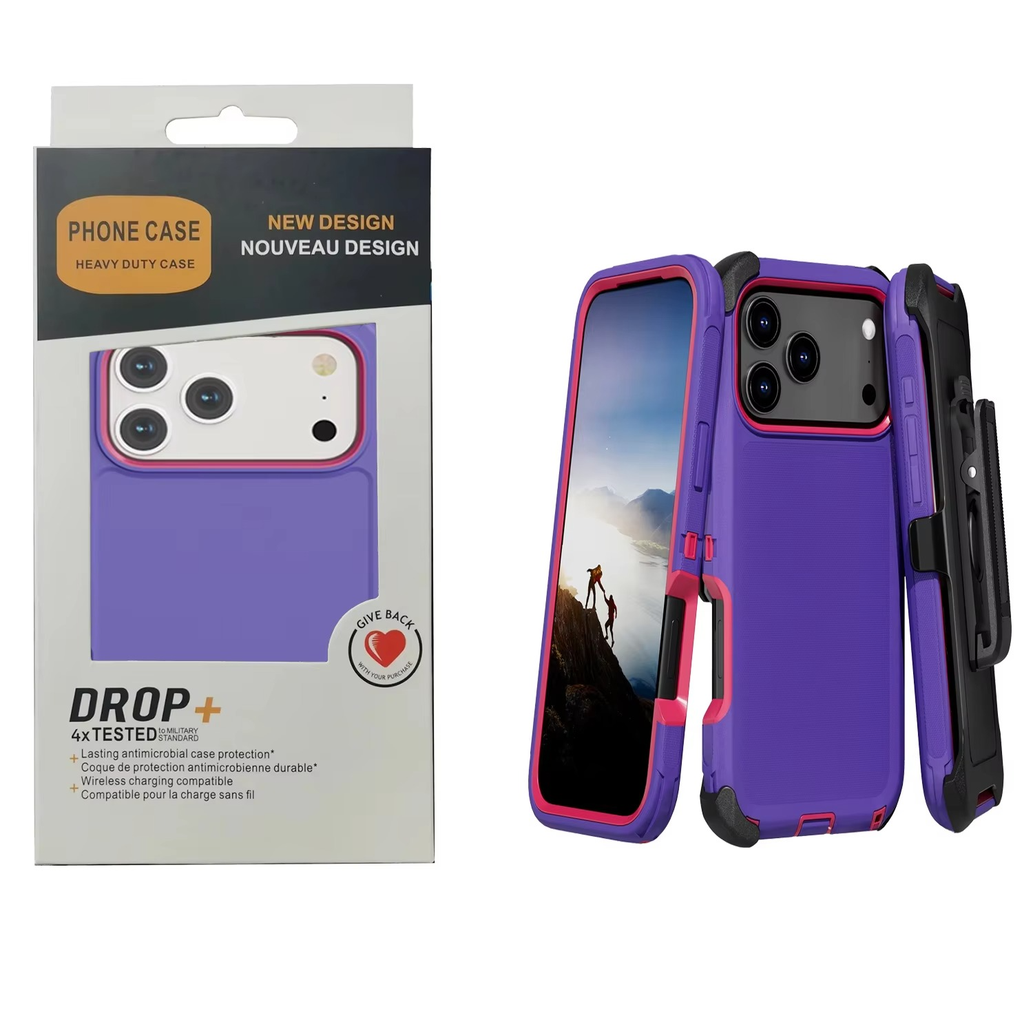 iPhone Case iPhone 17 Pro Max / Purple ZenithXCase