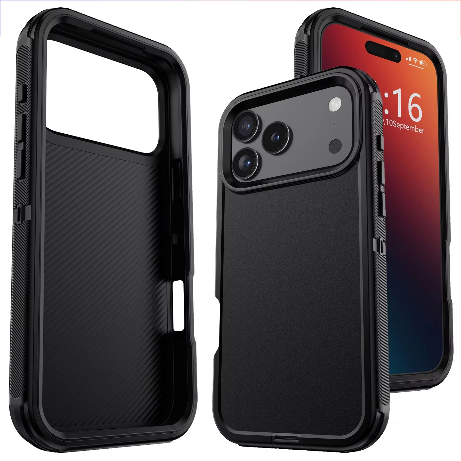 iPhone Case iPhone 17 Pro Max / Black NovaXCase
