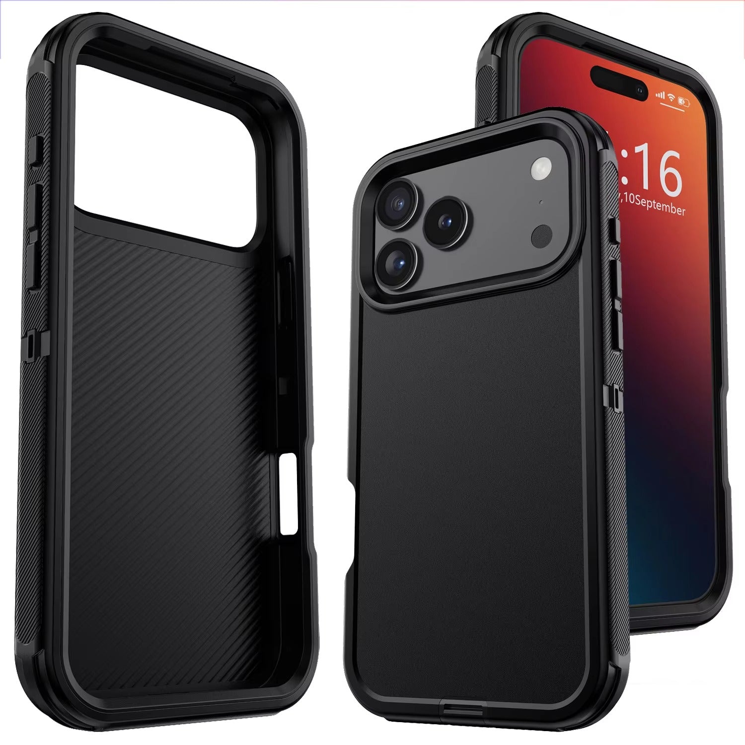 iPhone Case iPhone 17 Pro Max / Black NovaXCase