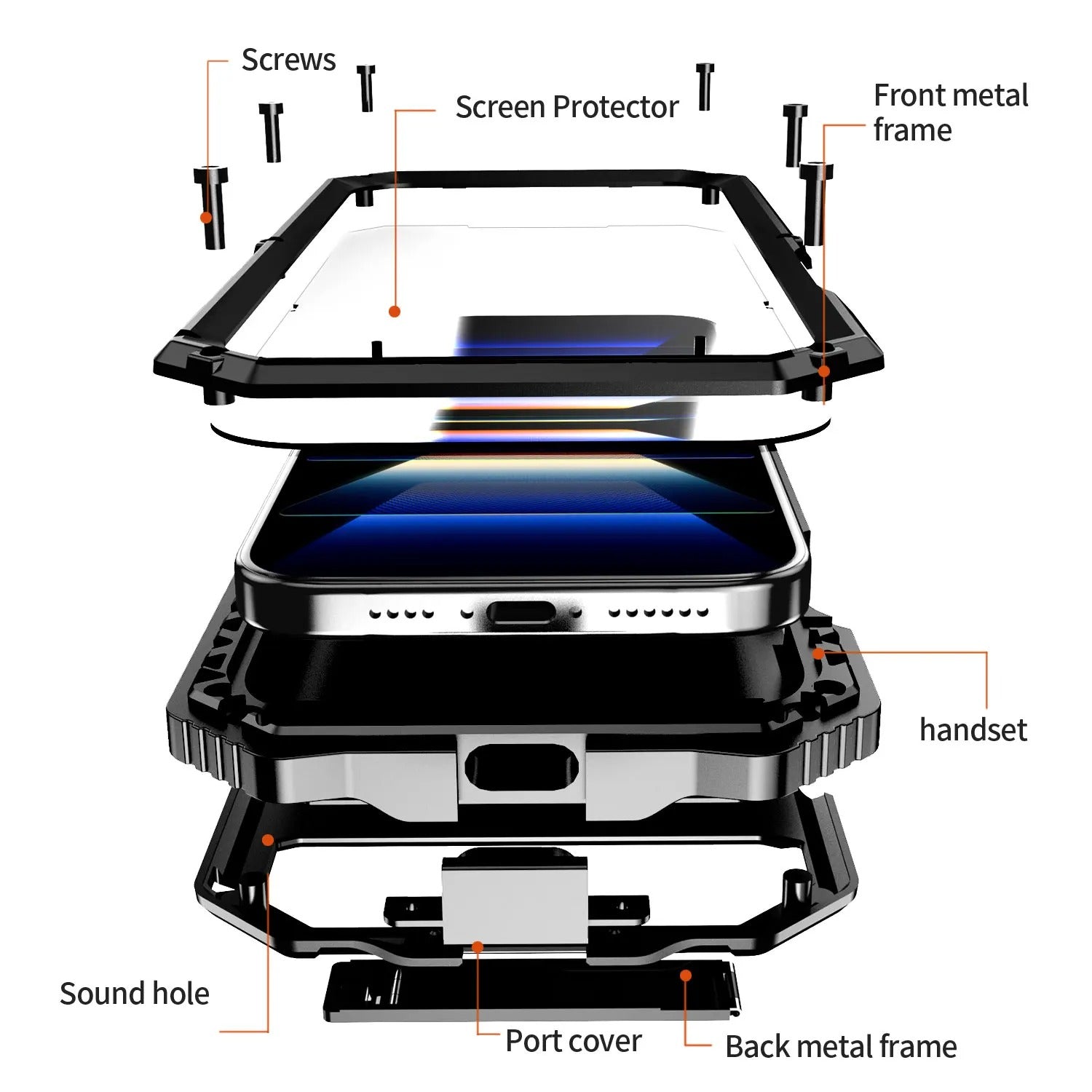 iPhone Case iPhone 17 Pro Max / Black ZenithXCase