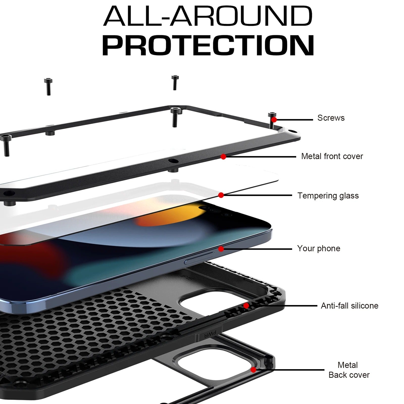 iPhone Case iPhone 17 Pro Max / Black ZenithXCase