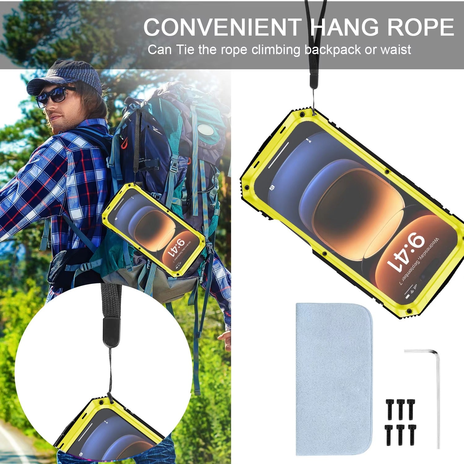 iPhone Case iPhone 17 Pro Max / Black ZenithXCase