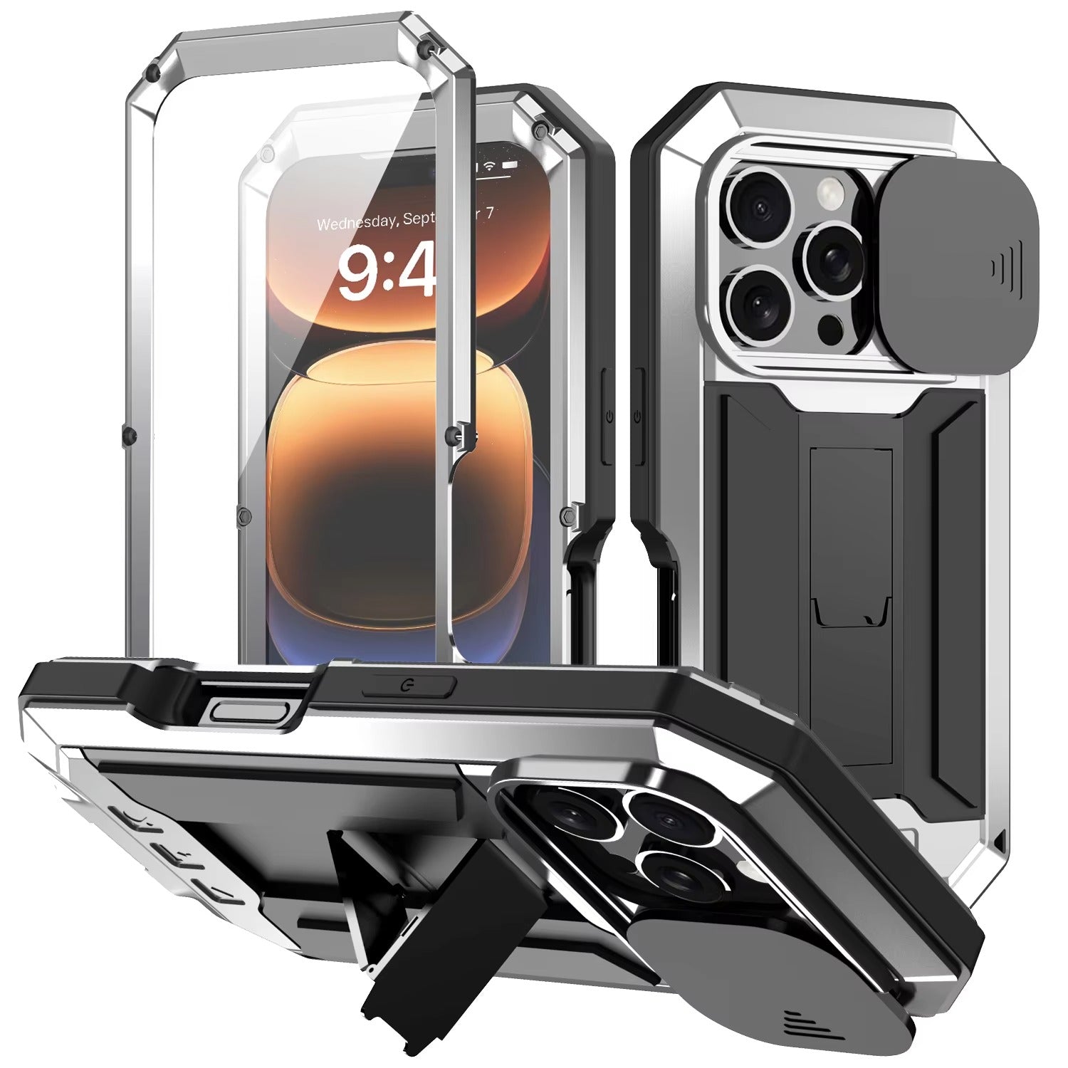 iPhone Case iPhone 17 Pro Max / Silver ZenithXCase
