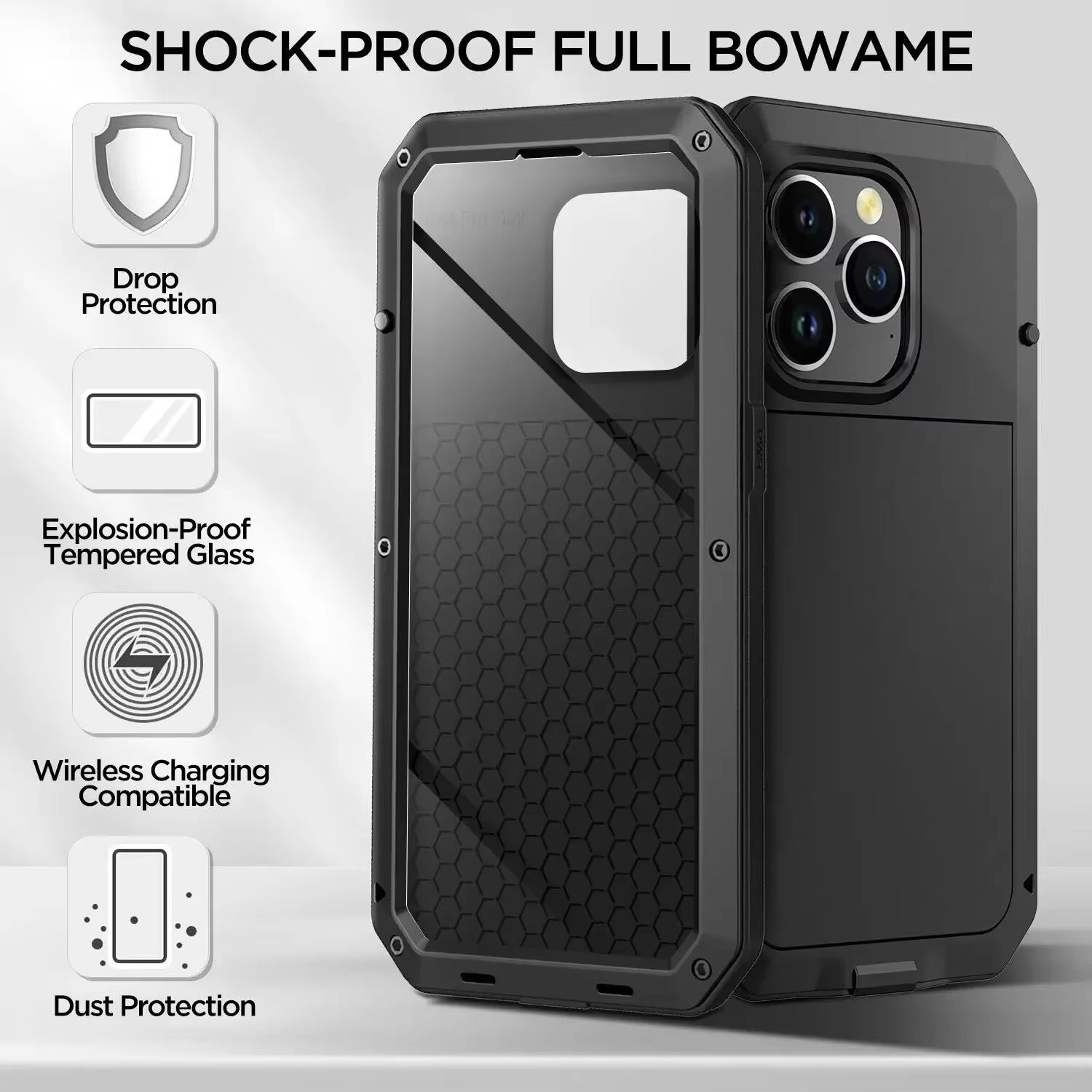iPhone Case iPhone 17 Pro Max / Black ZenithXCase