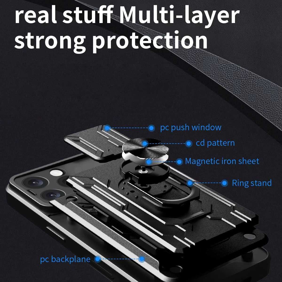 iPhone Case iPhone 17 Pro Max / Black ZenithXCase