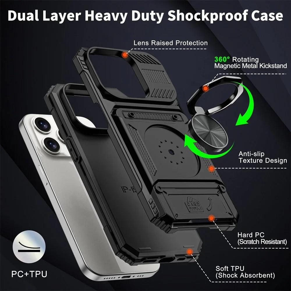 iPhone Case iPhone 17 Pro Max / Black ZenithXCase