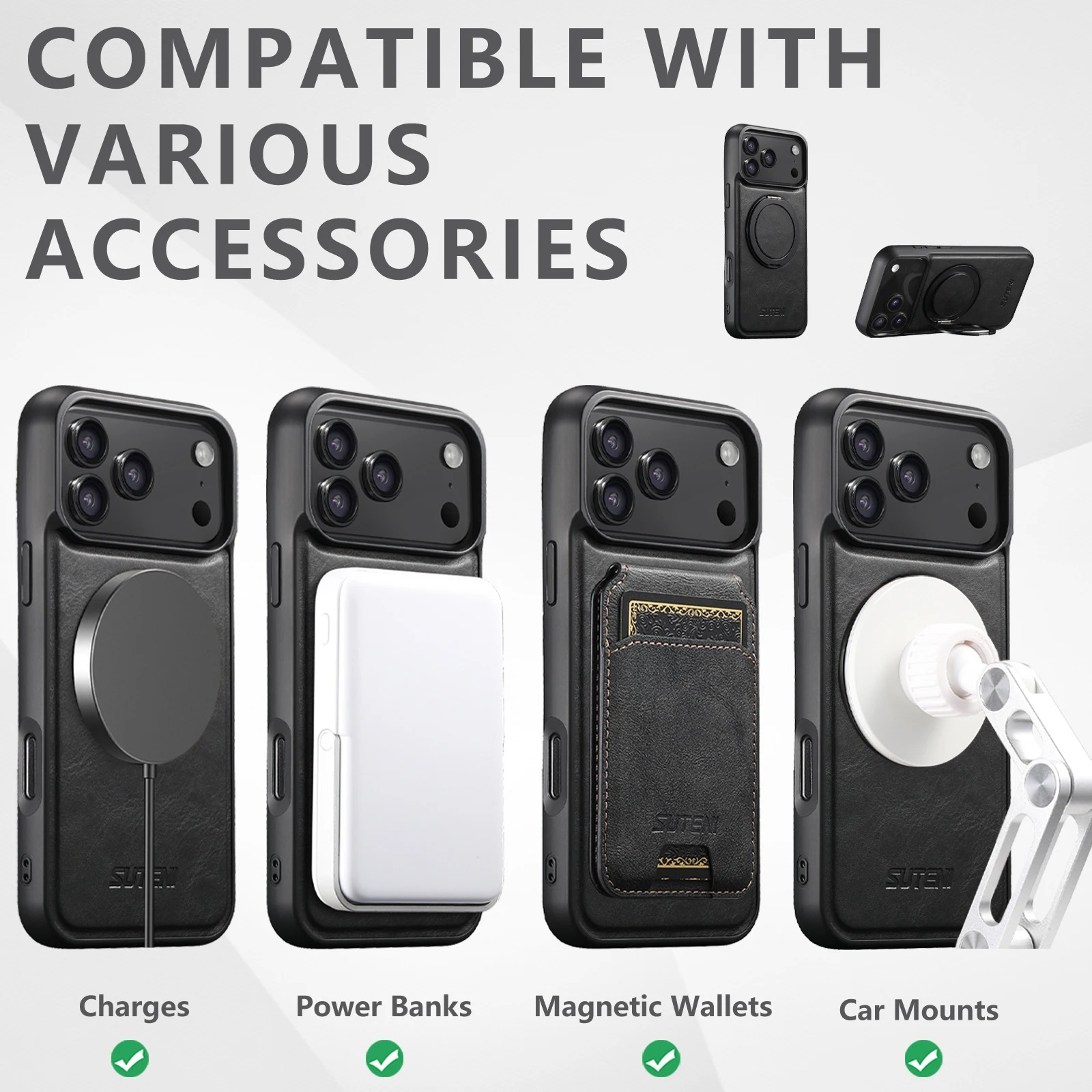 iPhone Case iPhone 17 Pro Max / Black ZenithXCase