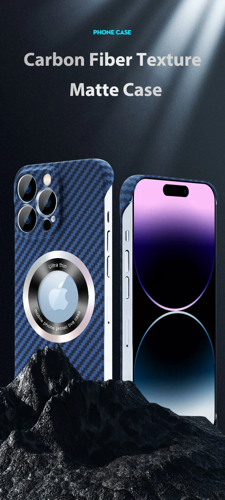 iPhone Case iPhone 17 Pro Max / Black ZenithXCase