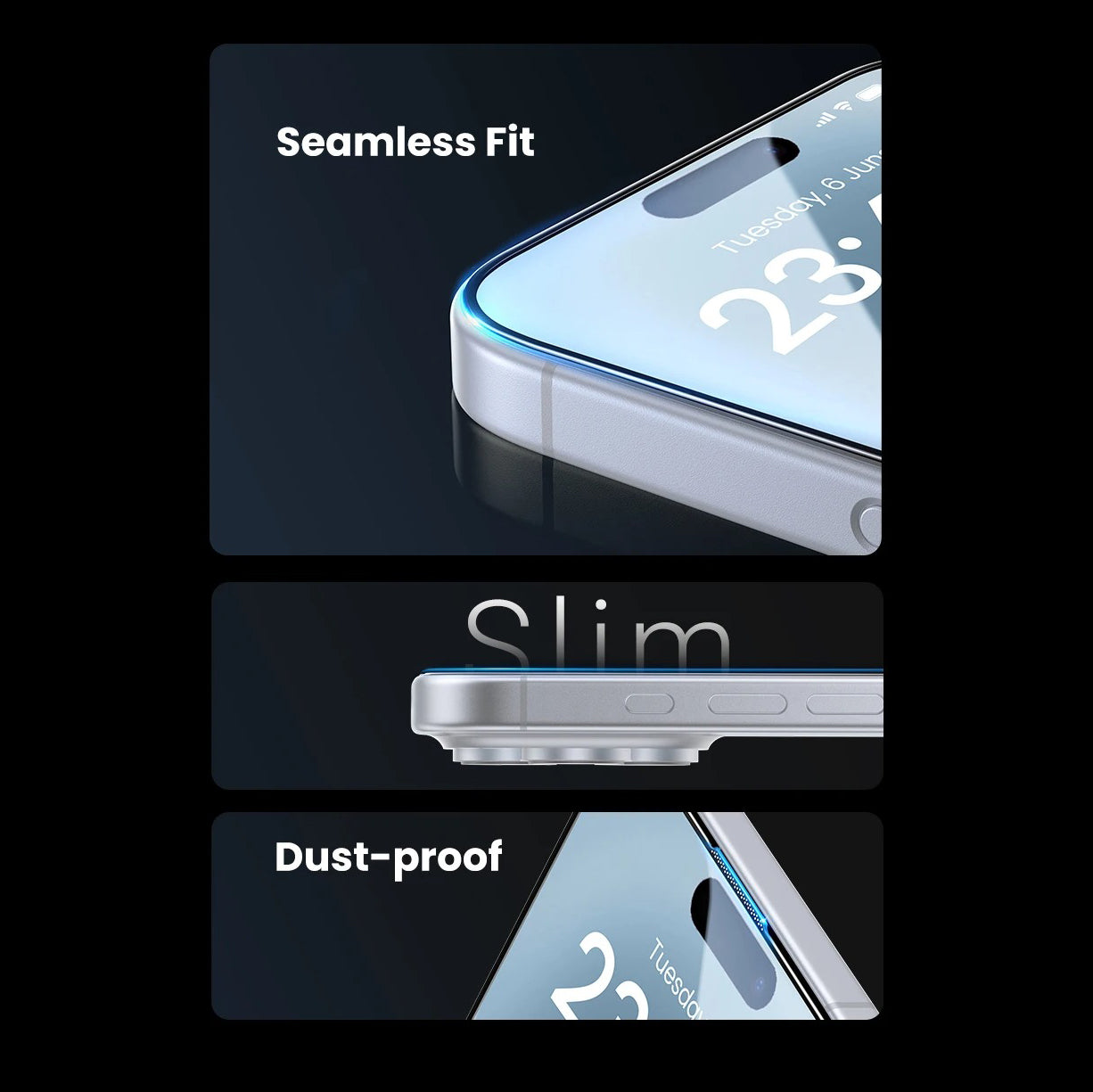 Accessories 2PCS / Auto Dust Removal / iPhone 17 Pro Max NovaXCase