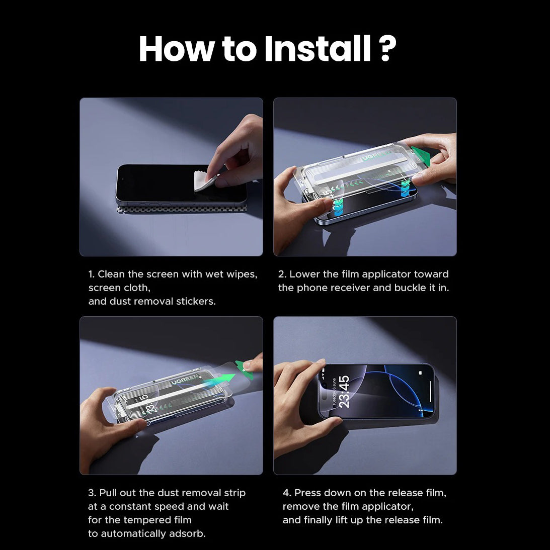 Accessories 2PCS / Auto Dust Removal / iPhone 17 Pro Max NovaXCase