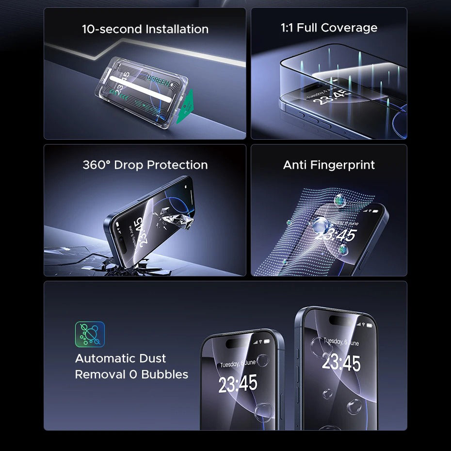 Accessories 2PCS / Auto Dust Removal / iPhone 17 Pro Max NovaXCase