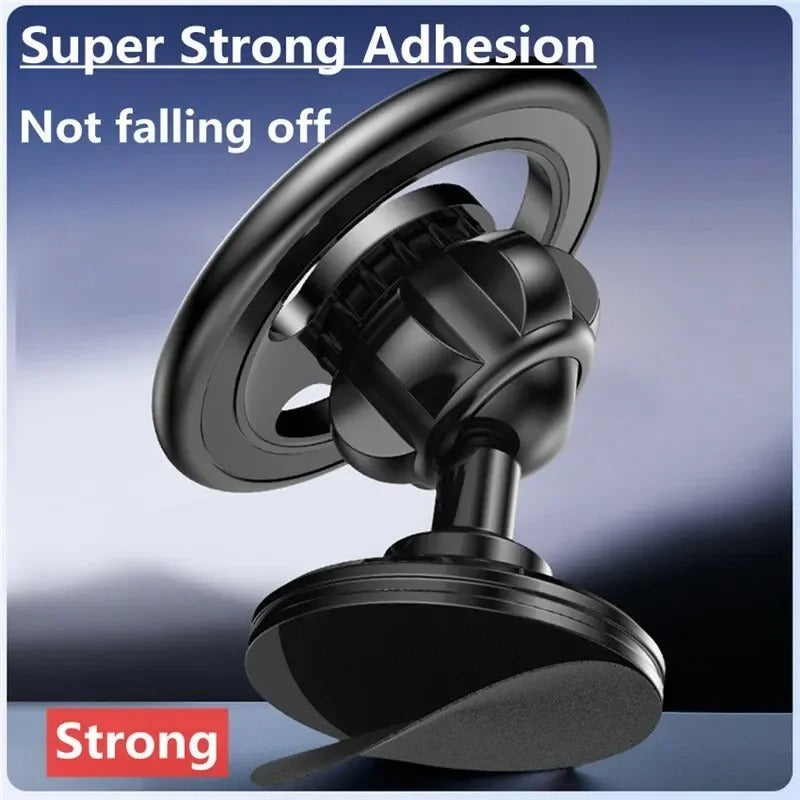 High-Quality MagSafe Magnetic Car Phone Holder, Universal Dashboard & Windshield Mount with Strong Magnet Grip, 360° Adjustable GPS Phone Stand