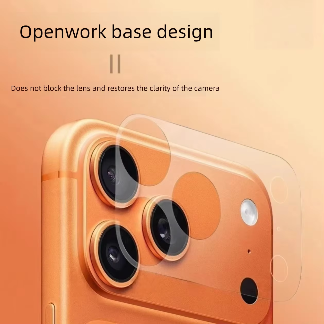 Accessories HD Clear 3pcs / iPhone 17 Pro Max ZenithXCase