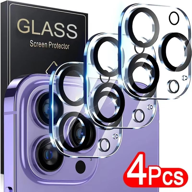 Accessories 4 Pcs Glass / iPhone 17 Pro Max ZenithXCase