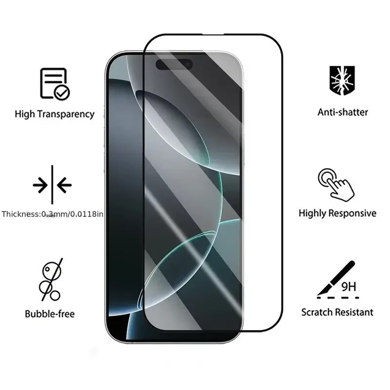 Accessories 1Pcs Tempered Glass / iPhone 17 Pro Max ZenithXCase