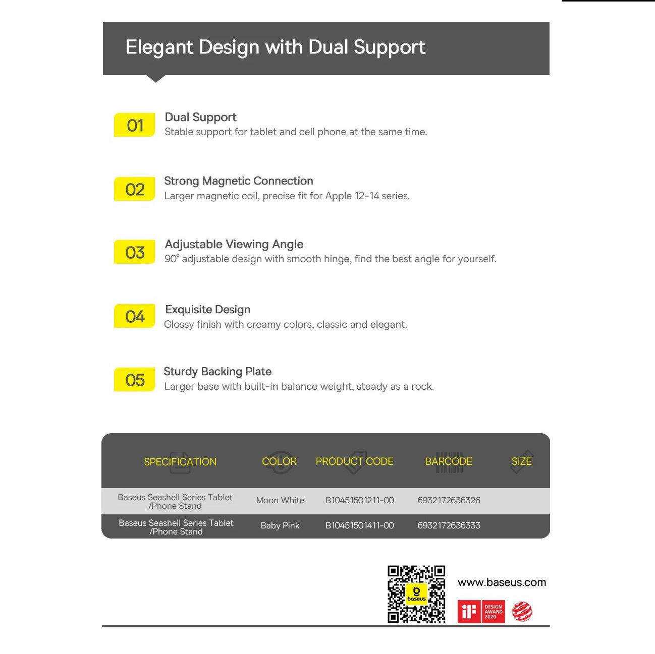 Accessories White ZenithXCase