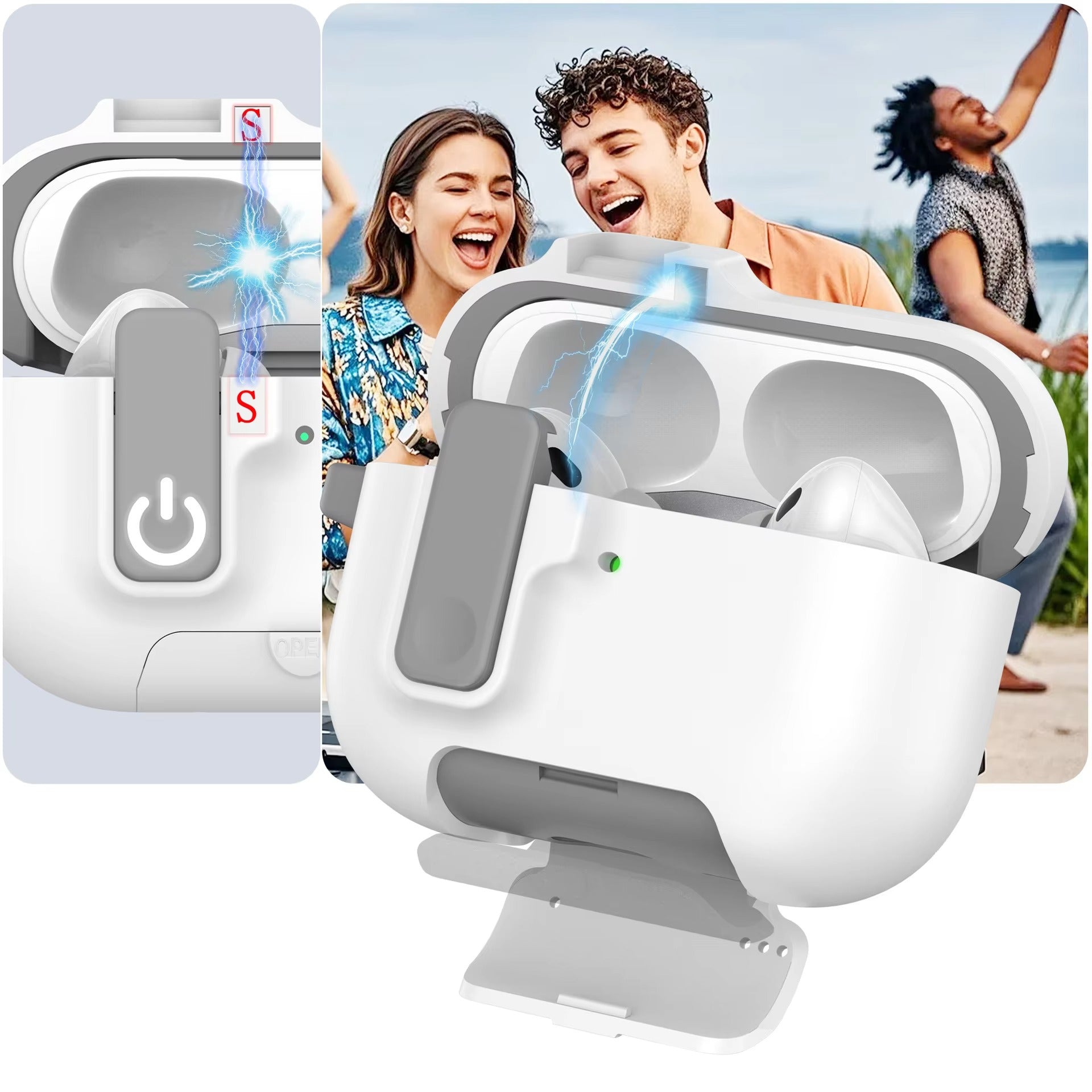 Accessories Apple AirPods 4 / White ZenithXCase