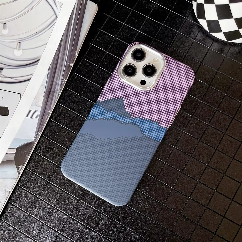 iPhone Case iPhone 17 Pro Max / Pixel Ridge Red ZenithXCase