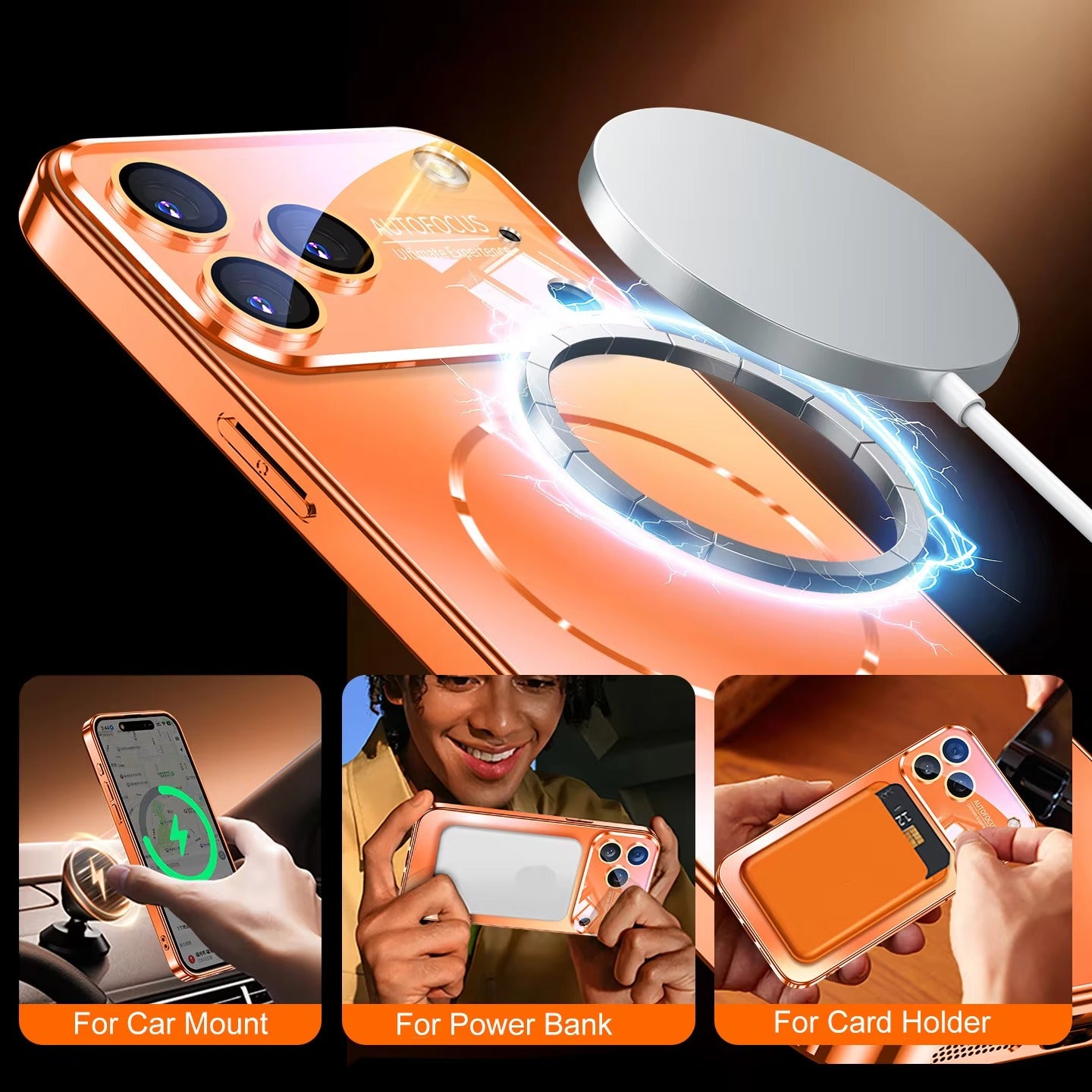 iPhone Case iPhone 17 Pro Max / Orange ZenithXCase