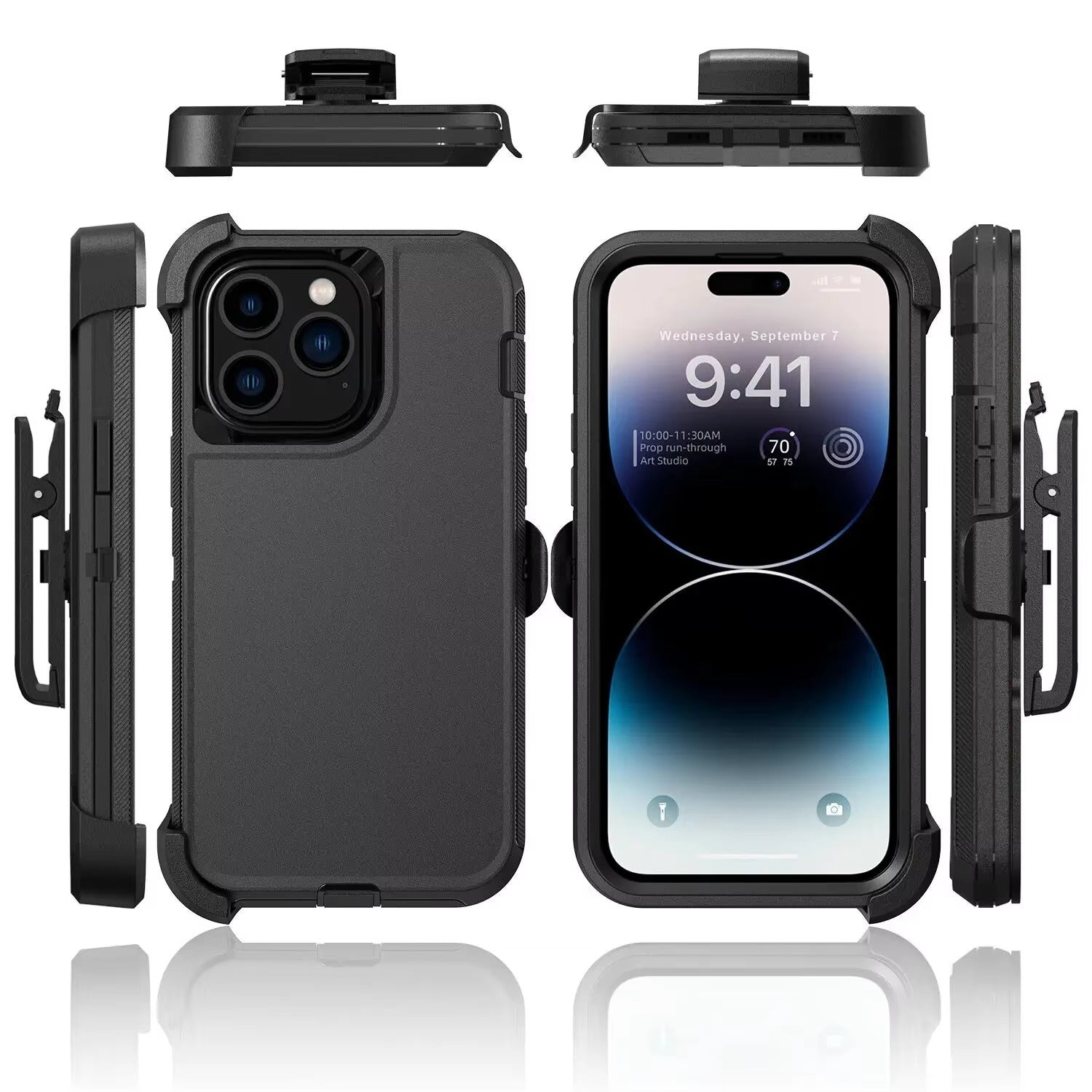 iPhone Case iPhone 17 Pro Max / Black ZenithXCase