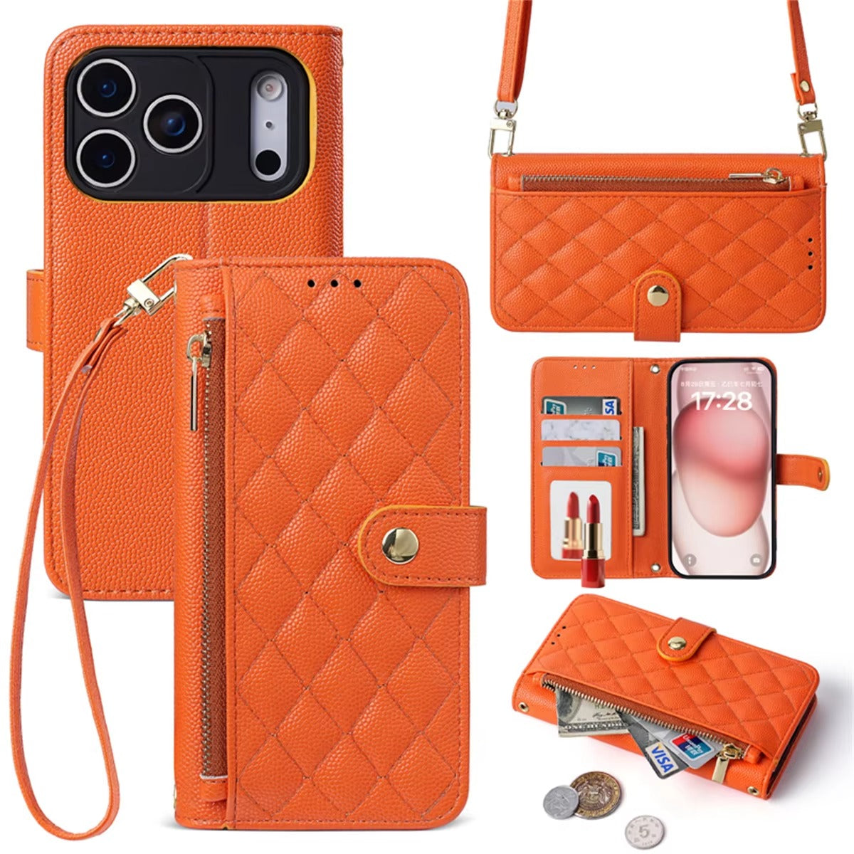 iPhone Case iPhone 17 Pro Max / Orange NovaXCase