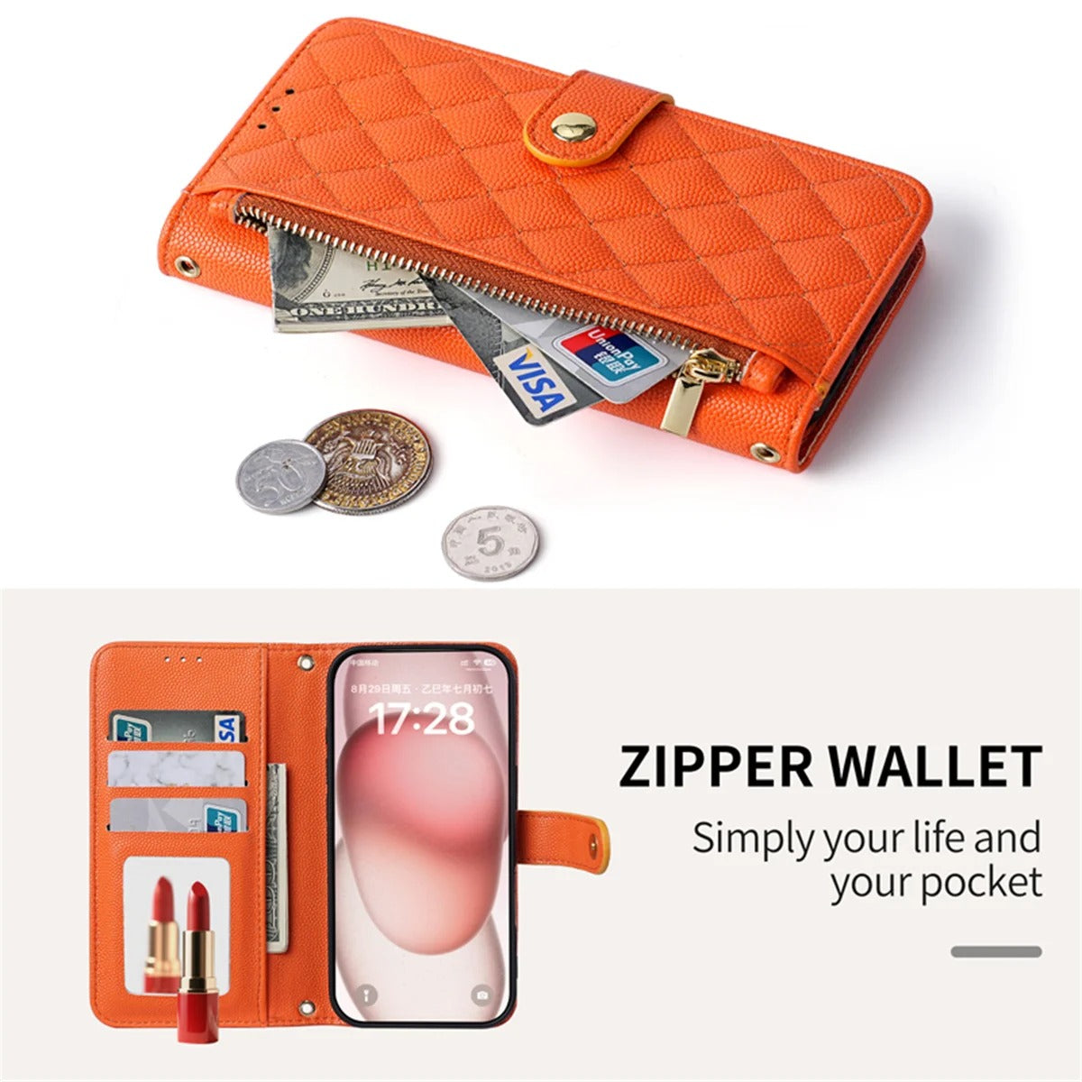 iPhone Case iPhone 17 Pro Max / Orange NovaXCase