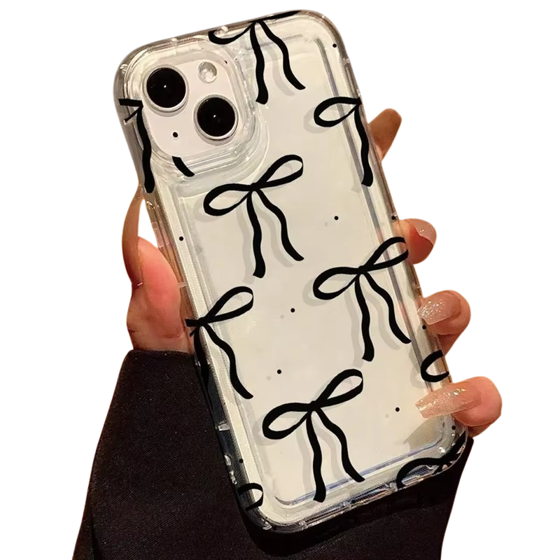 iPhone Case iPhone 17 Pro Max / Pink Ribbon Bow Design ZenithXCase