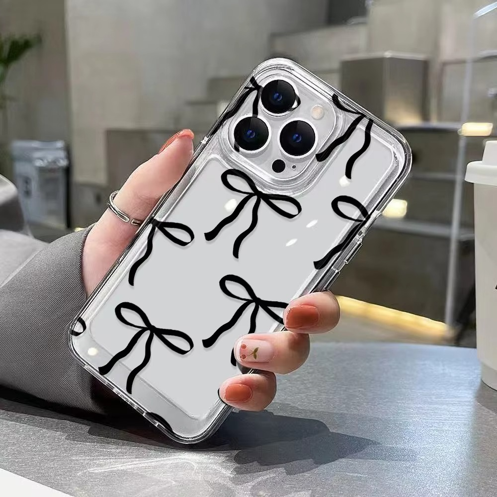 iPhone Case iPhone 17 Pro Max / Pink Ribbon Bow Design ZenithXCase