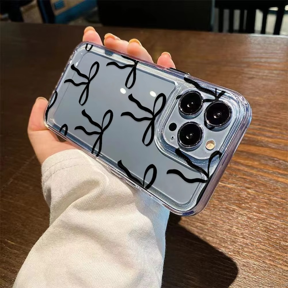 iPhone Case iPhone 17 Pro Max / Pink Ribbon Bow Design ZenithXCase