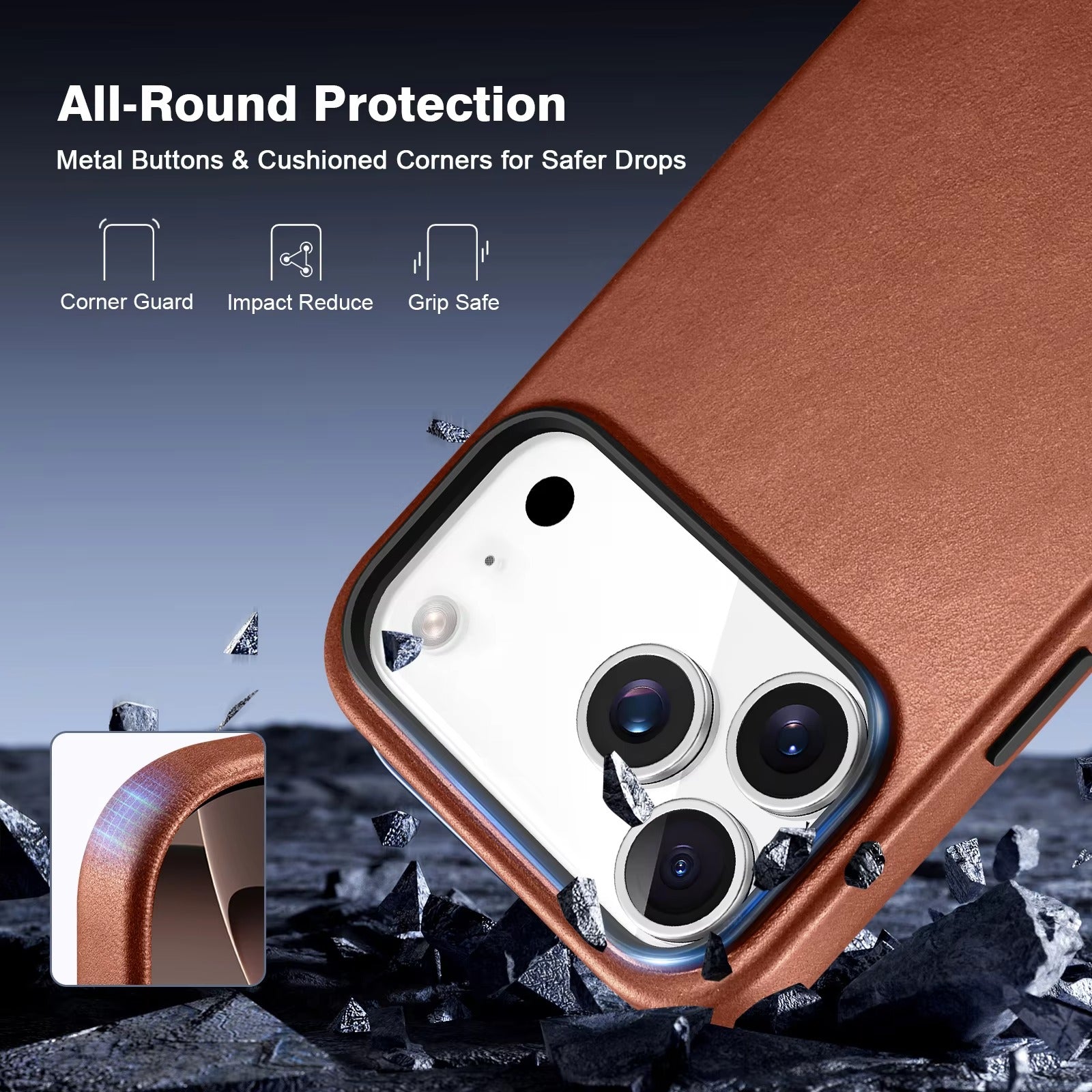 iPhone Case iPhone 17 Pro Max / Black ZenithXCase