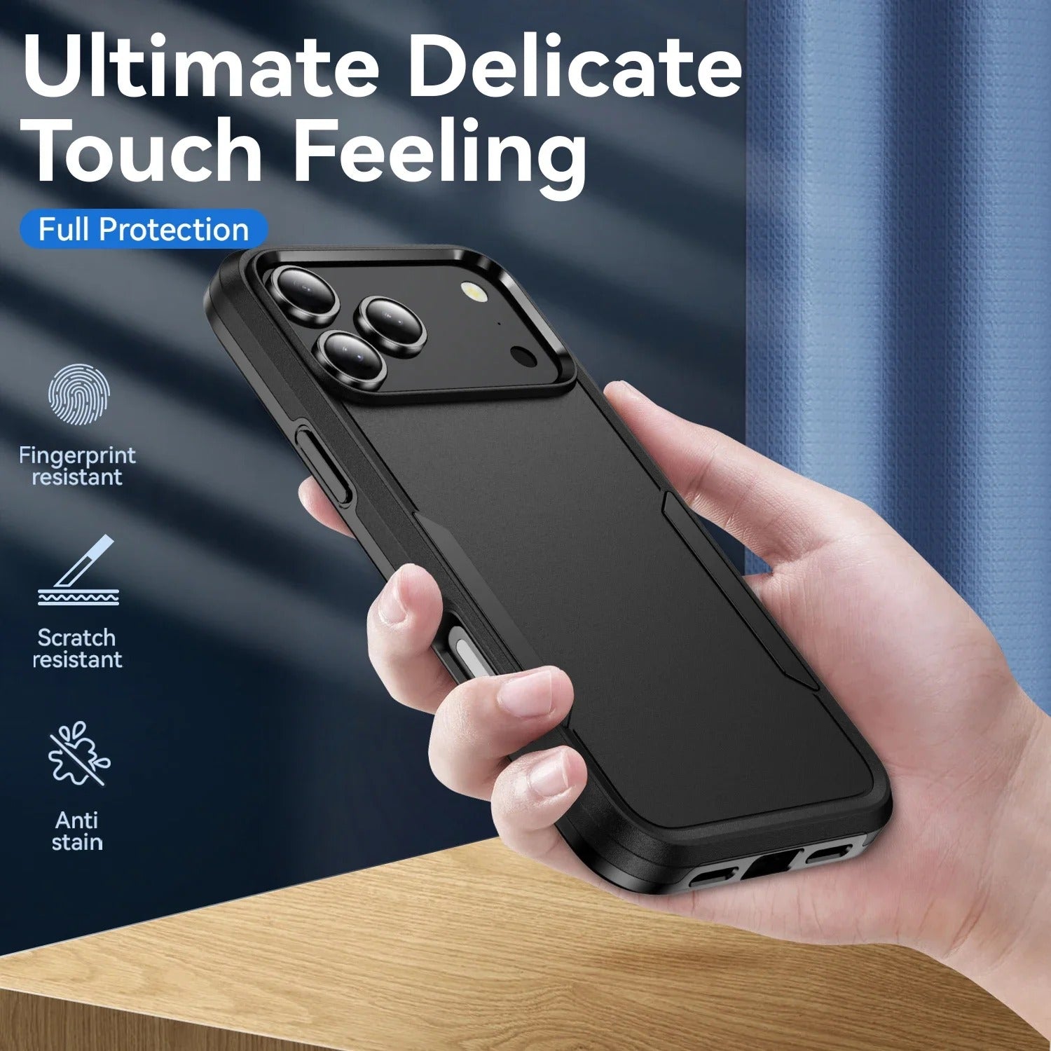 iPhone Case iPhone 17 Pro Max / Black ZenithXCase