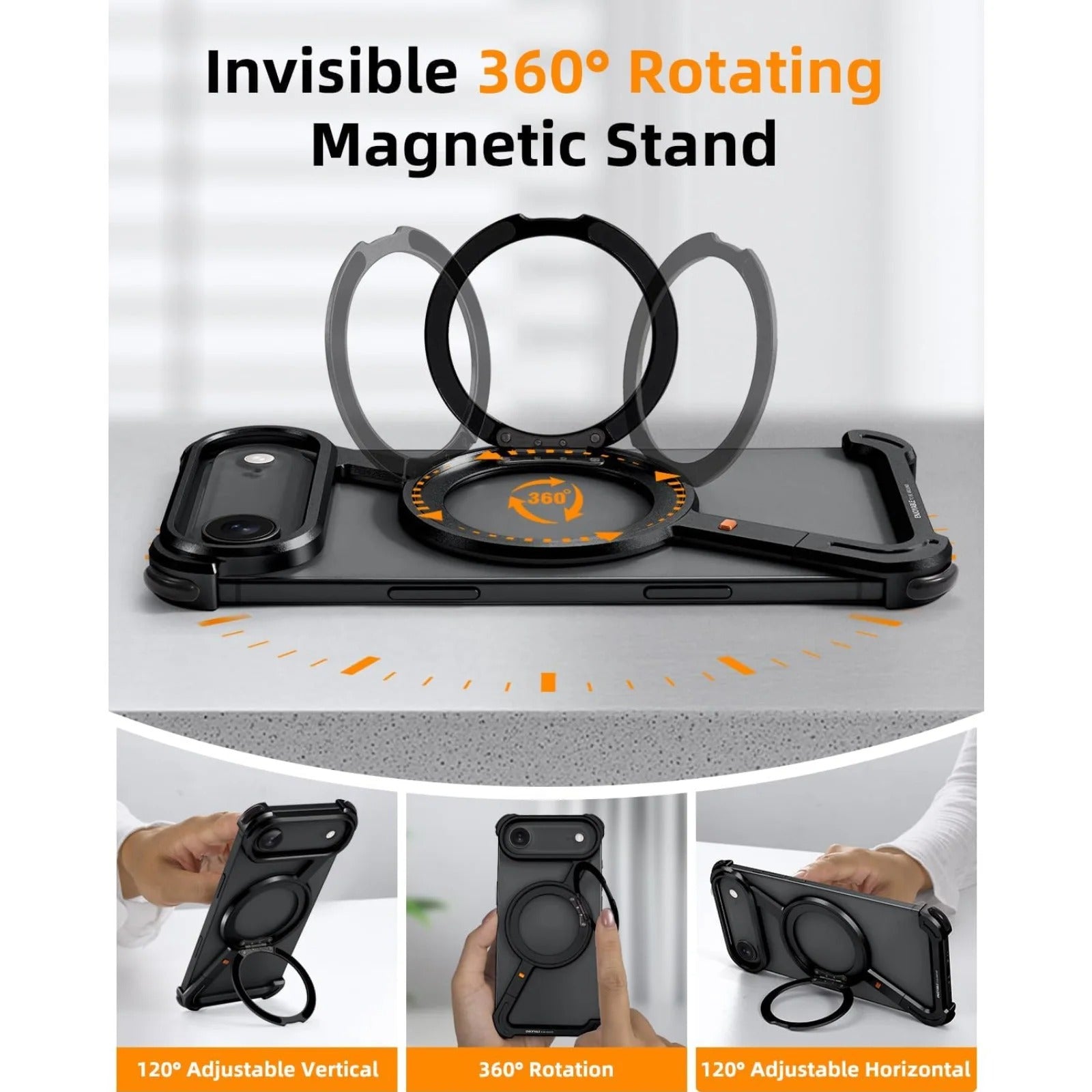 iPhone Case iPhone 17 Pro Max / Black ZenithXCase