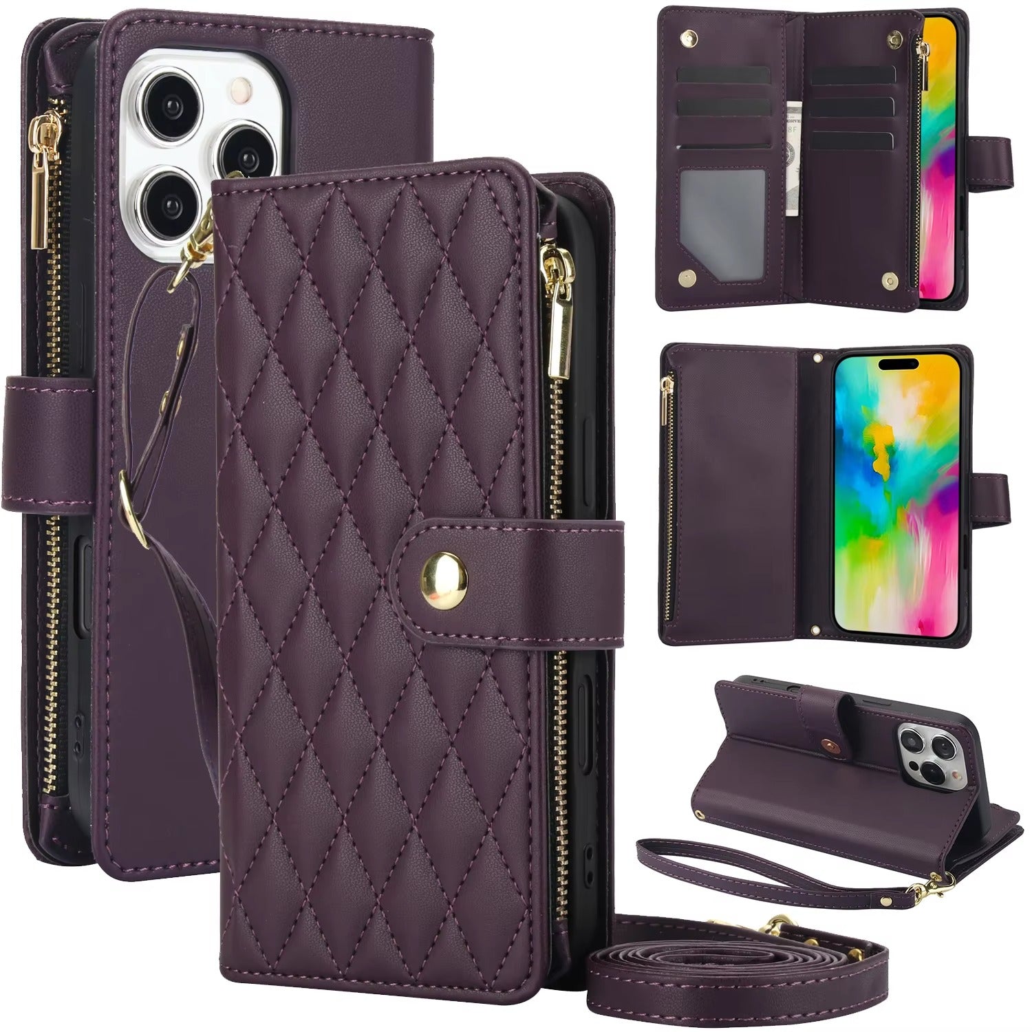 iPhone Case iPhone 17 Pro Max / Purple NovaXCase