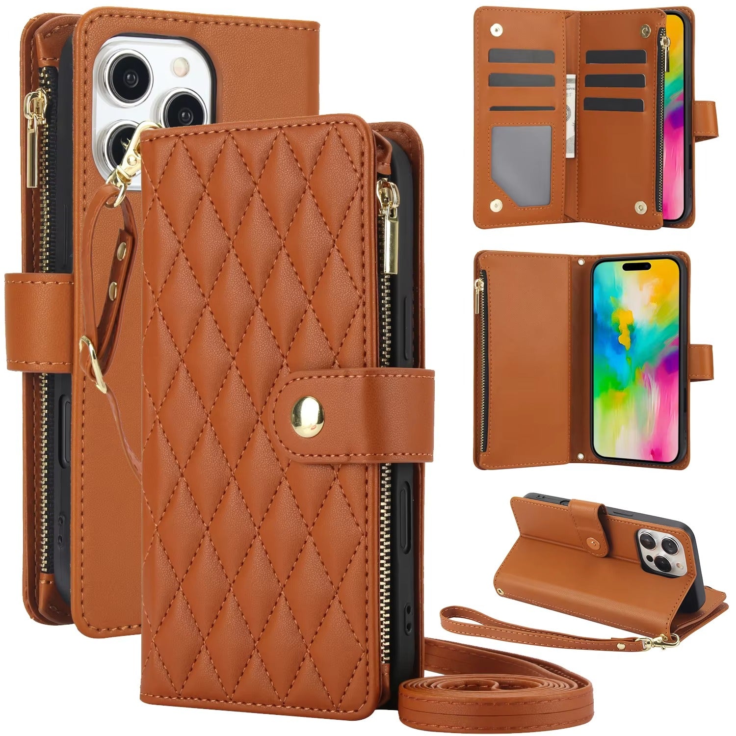 iPhone Case iPhone 17 Pro Max / Brown ZenithXCase