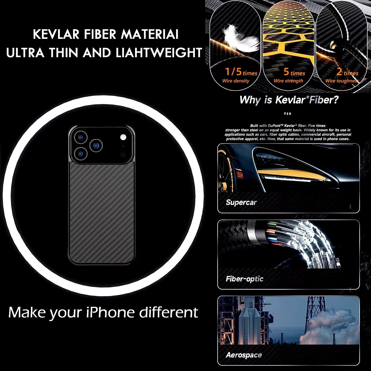 iPhone Case iPhone 17 Pro Max / Black ZenithXCase