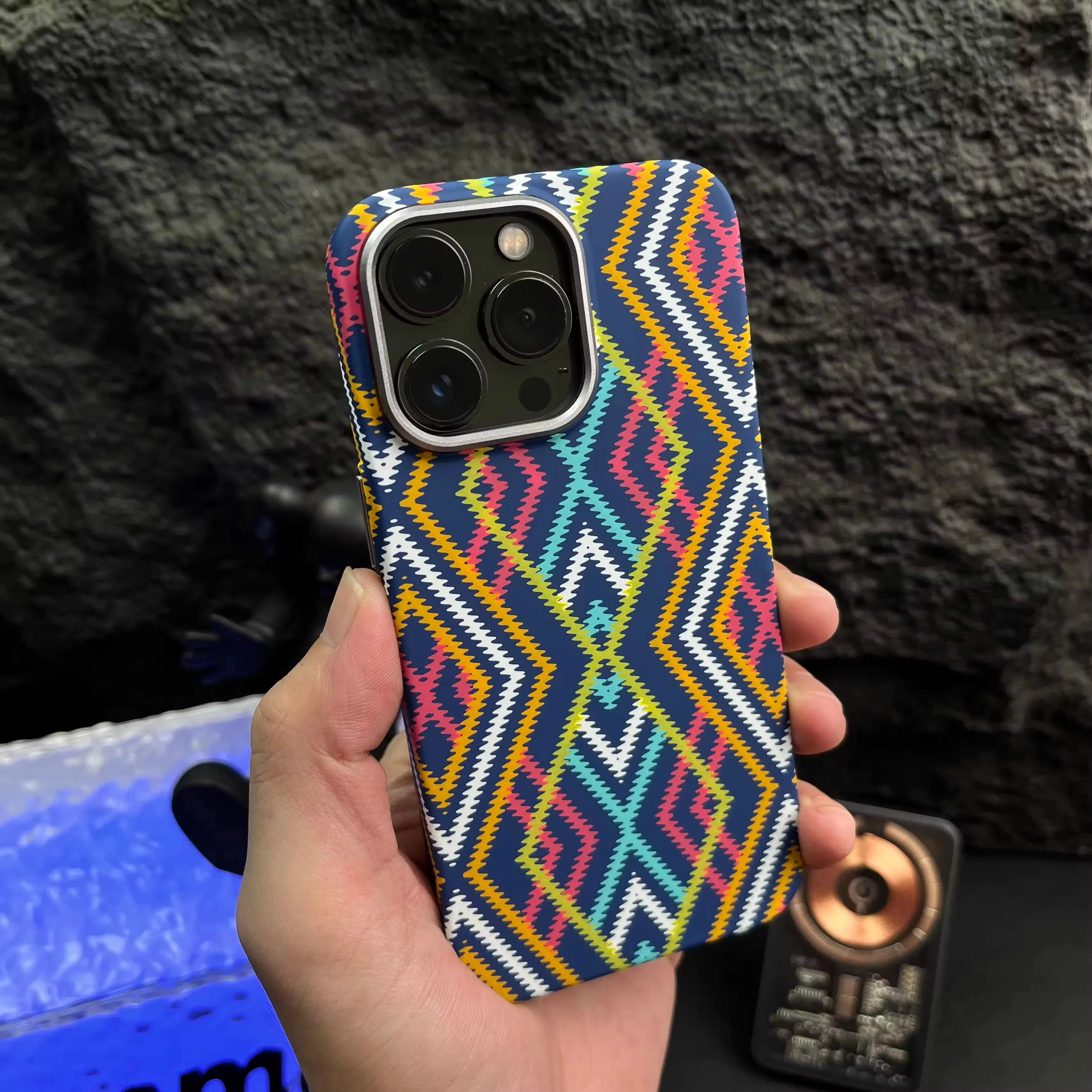 iPhone Case iPhone 17 Pro Max / Aztec Mosaic NovaXCase
