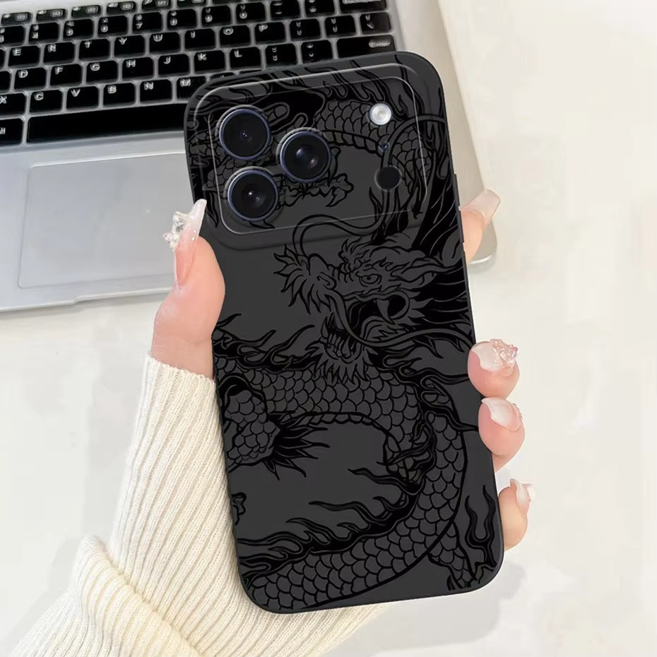 Luxury iPhone Case — Soft Silicone Shockproof Floral Cover with Flexible Bumper Protection and Lightweight Comfortable Design