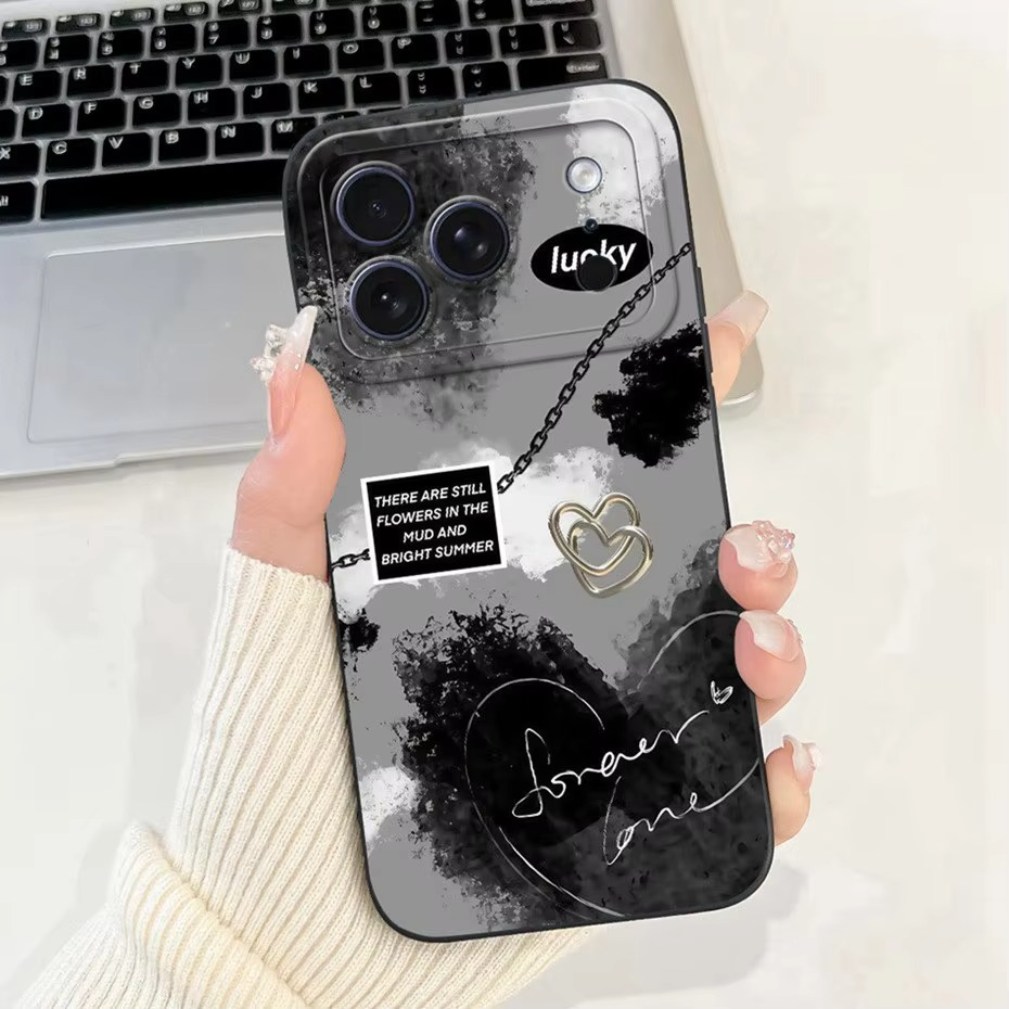Luxury iPhone Case — Soft Silicone Shockproof Floral Cover with Flexible Bumper Protection and Lightweight Comfortable Design