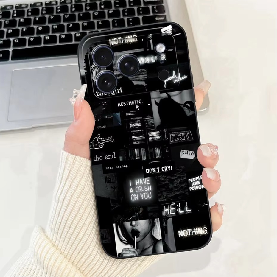 Luxury iPhone Case — Soft Silicone Shockproof Floral Cover with Flexible Bumper Protection and Lightweight Comfortable Design