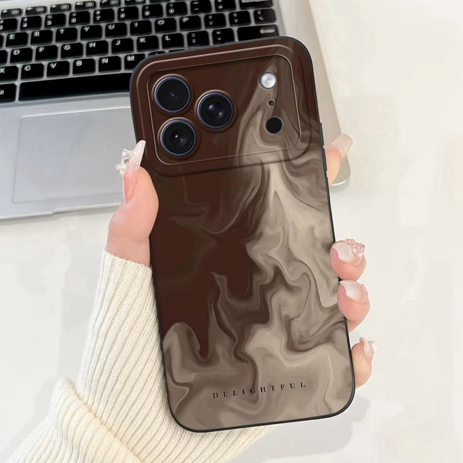 Luxury iPhone Case — Soft Silicone Shockproof Floral Cover with Flexible Bumper Protection and Lightweight Comfortable Design