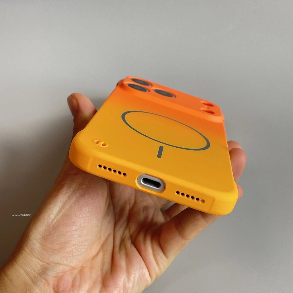 iPhone Case iPhone 17 Pro Max / Orange Yellow NovaXCase