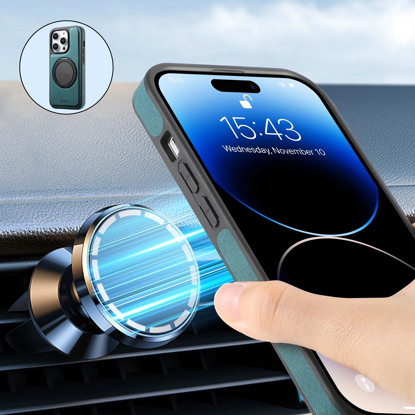 iPhone Case iPhone 17 Pro Max / Black NovaXCase