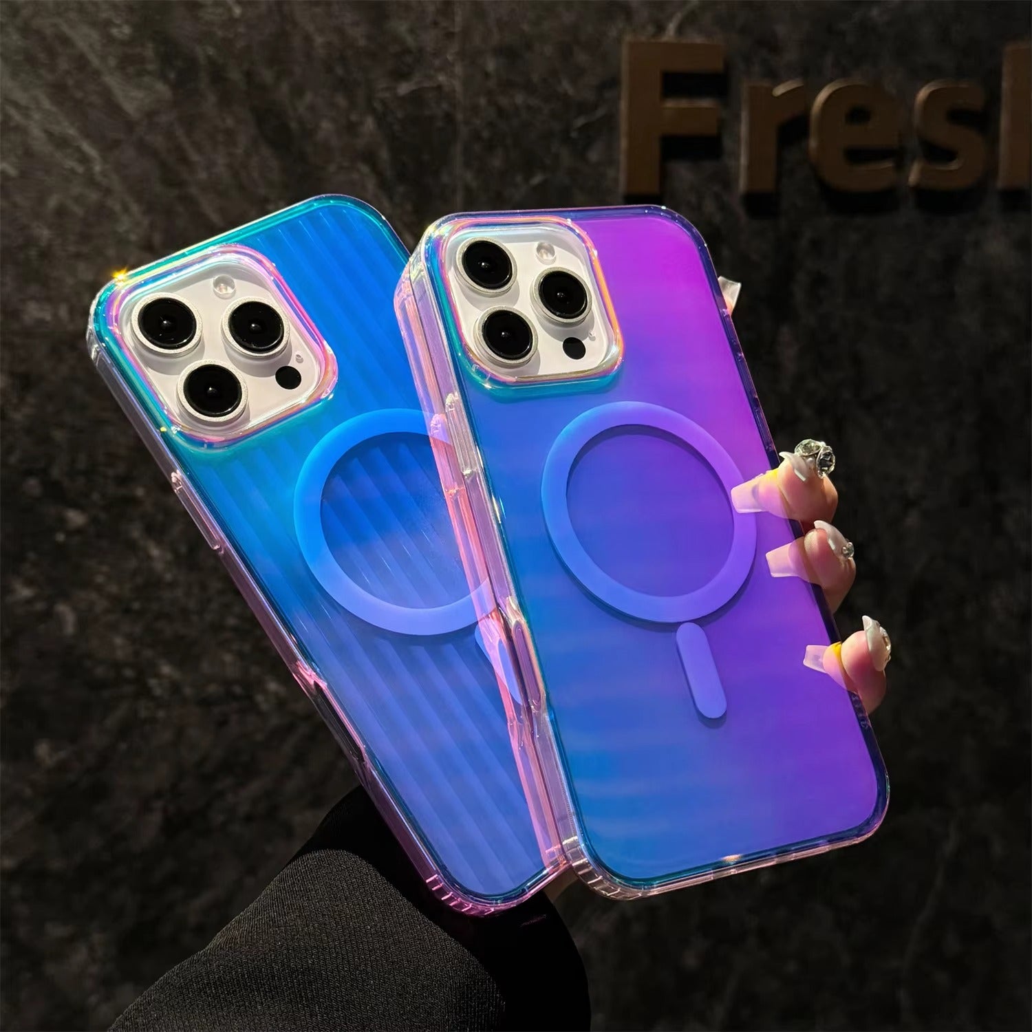 iPhone Case iPhone 17 Pro Max / Aurora Blue ZenithXCase