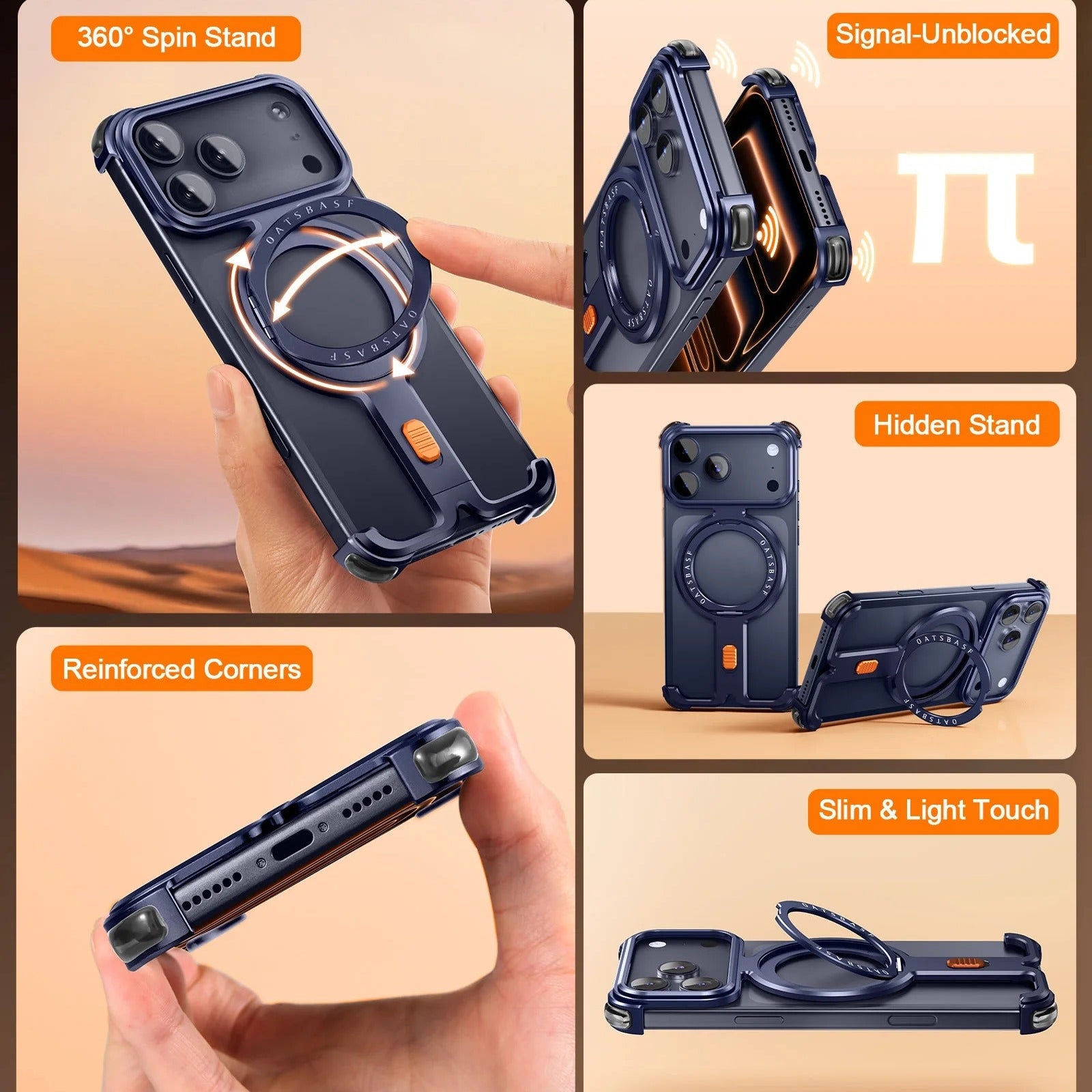 iPhone Case iPhone 17 Pro Max / Black ZenithXCase