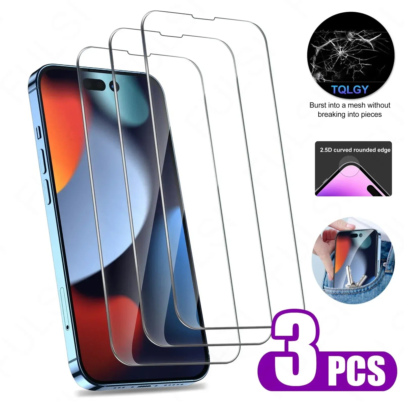 Accessories 1Pcs / Anti Peeping / iPhone 17 Pro Max ZenithXCase