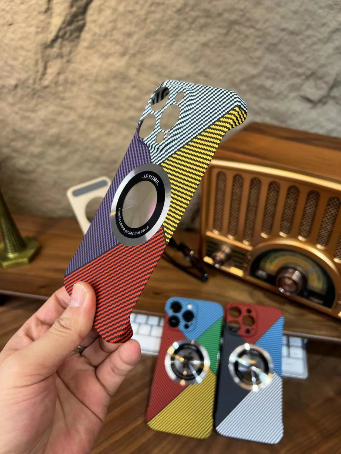 iPhone Case iPhone 17 Pro Max / Silver Black ZenithXCase