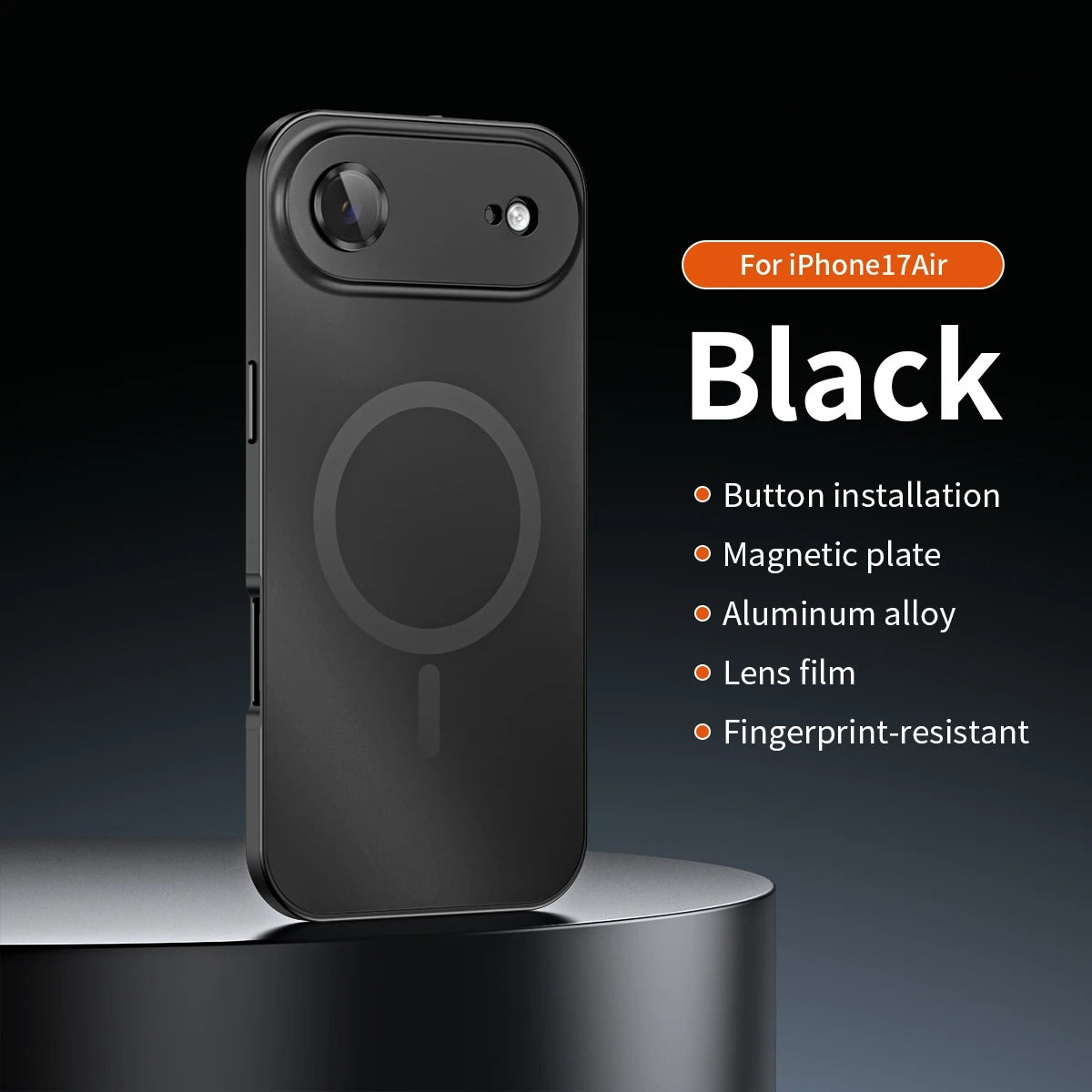 iPhone Case iPhone 17 Pro Max / Black ZenithXCase